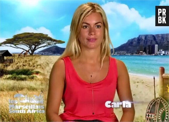 Carla (Les Marseillais South Africa) dans l'épisode du 26 février 2016 sur W9