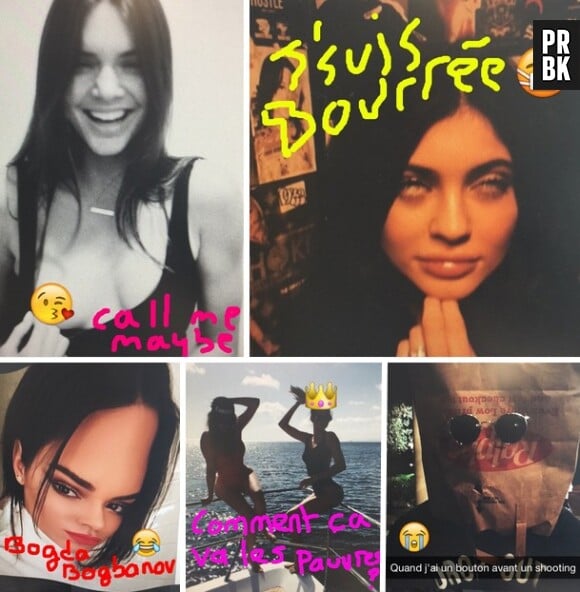 Kendall Jenner débarque sur Snapchat