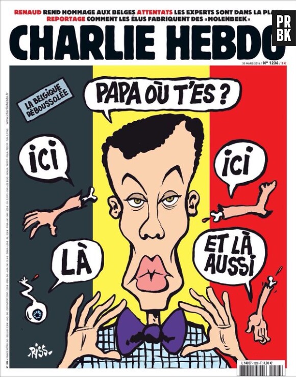 La Une de Charlie Hebdo pour les attentats de Bruxelles choque !