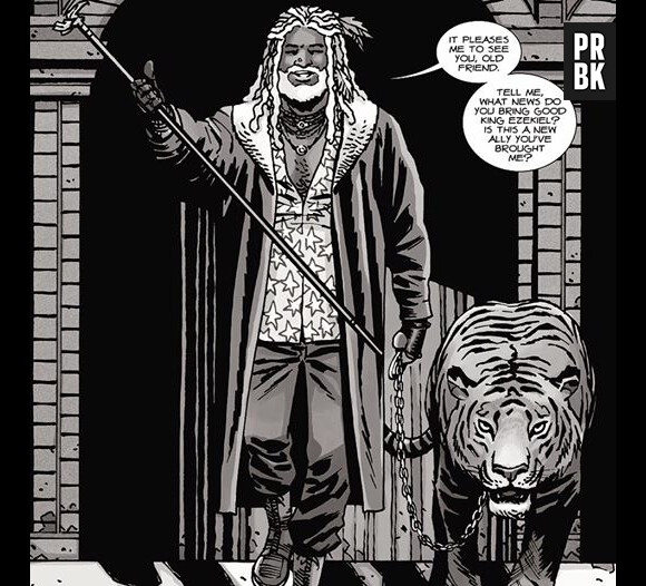 The Walking Dead saison 7 : Ezekiel et son tigre Shiva au casting ?