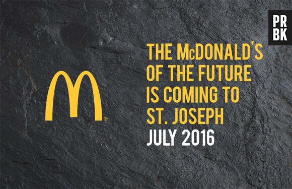 Le McDonald's du futur sera prêt pour juillet 2016.