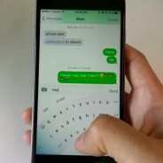 Word Flow sur iPhone : le clavier circulaire magique pour envoyer des SMS à une main