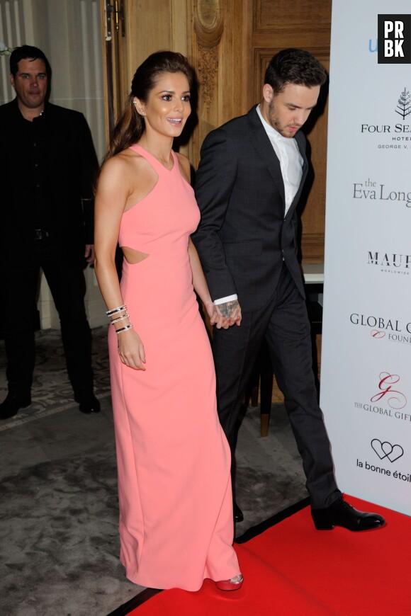 Liam Payne et Cheryl Cole à Paris ce lundi 9 mai.