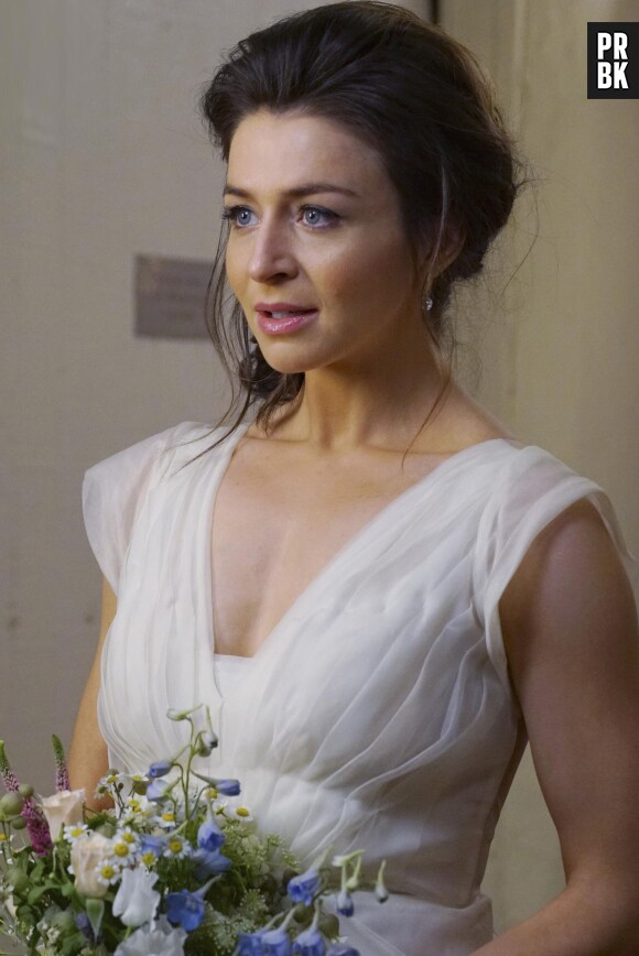 Grey's Anatomy saison 12, épisode 24 : Amelia (Caterina Scorsone) sur une photo