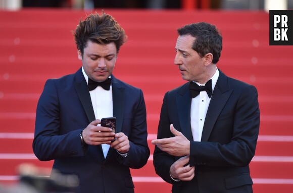 Kev Adams et Gad Elmaleh ensemble sur les marches de Cannes