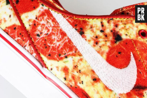 La pizza pepperoni envahit les sneakers Nike