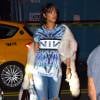 Rihanna arrive au club Up & Down de New York.