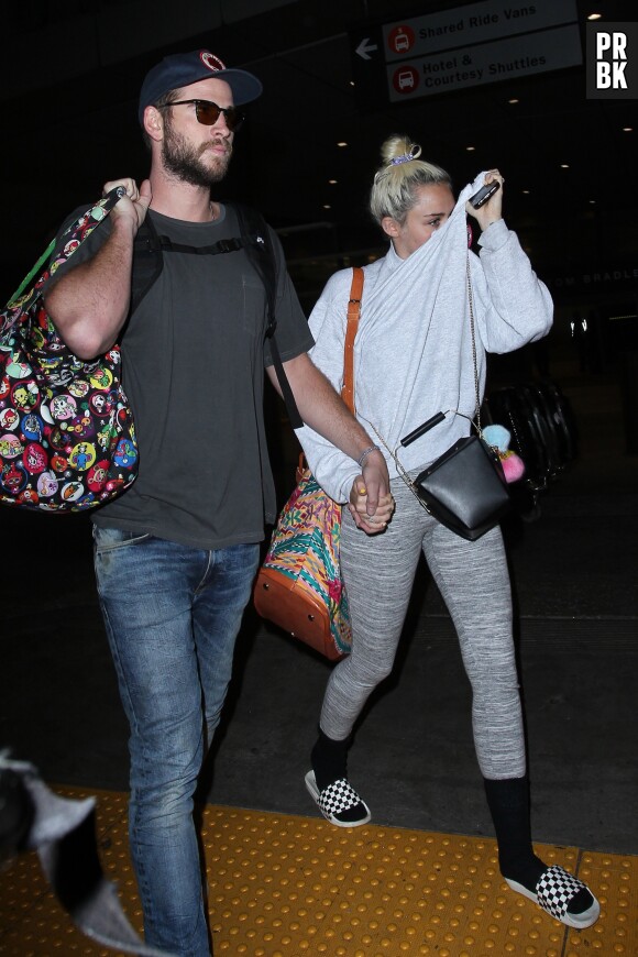 Miley Cyrus et Liam Hemsworth se voyaient souvent malgré leur rupture en 2013.