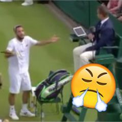 Viktor Troicki pète un plomb et insulte l'arbitre à Wimbledon : la vidéo surréaliste