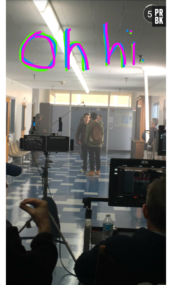 Teen Wolf saison 6 : Tyler Posey et Dylan O'Brien sur le tournage