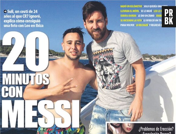 Lionel Messi : un Espagnol nage un kilomètre pour le rencontrer sur son yatch privé à Ibiza
