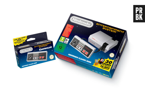 Une Mini-NES avec 30 jeux inclus