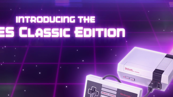 Voici la Mini NES de Nintendo qui tient dans le creux de la main !