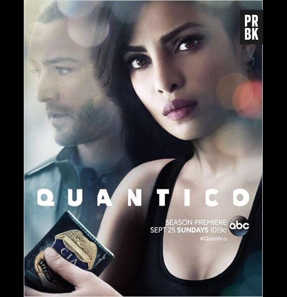 Alex et Ryan sur l'affiche de la saison 2 de Quantico
