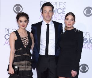 Ian Harding, Lucy Hale et Ashley Benson au People's Choice Awards 2016