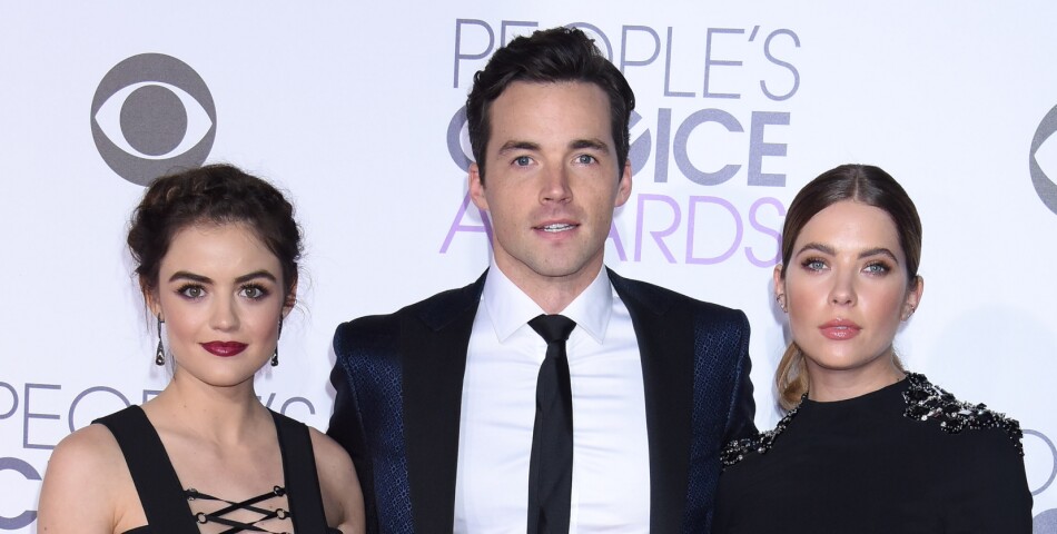 Ian Harding, Lucy Hale et Ashley Benson au People&#039;s Choice Awards 2016