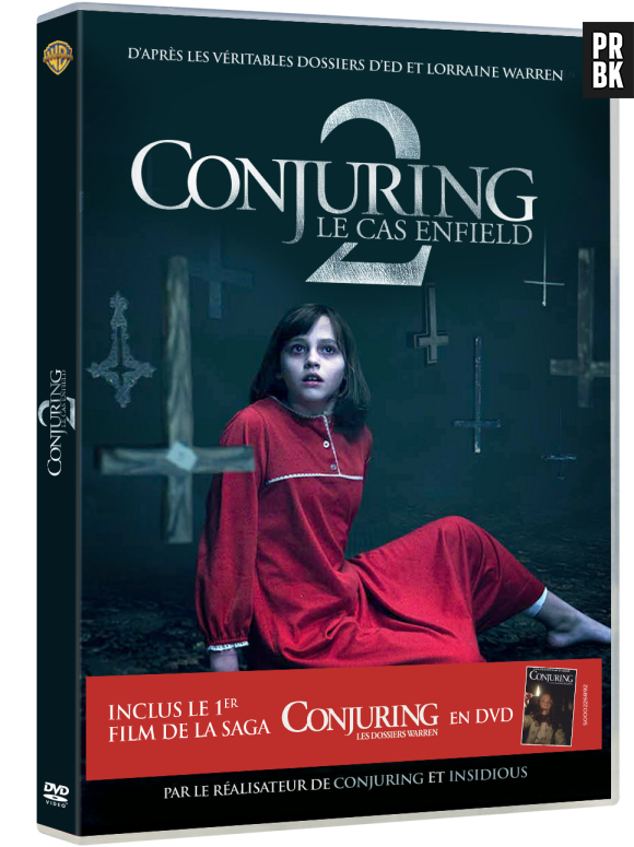 Conjuring 2 : Le Cas Enfield en DVD et Blu-Ray.