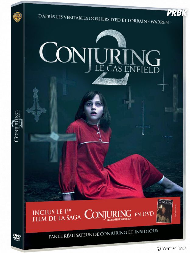 Conjuring 2 : Le Cas Enfield en DVD et Blu-Ray.