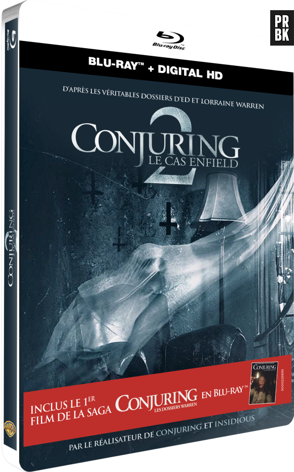 Conjuring 2 : Le Cas Enfield en DVD et Blu-Ray.