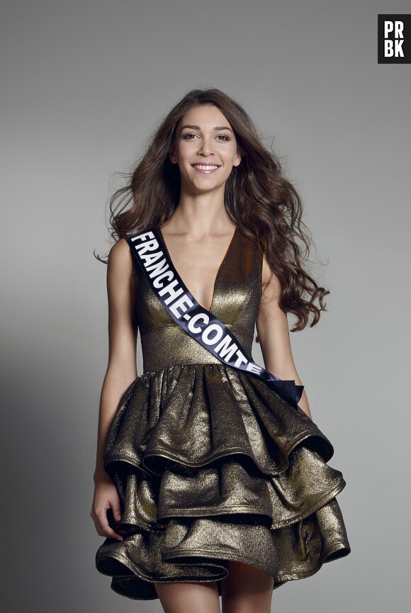 Mélissa Nourry, Miss Franche-Comté 2016, candidate au titre de Miss France 2017