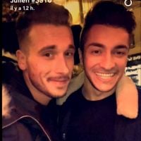 Julien (Secret Story 10) et Darko partagent leurs retrouvailles à Paris sur Snapchat