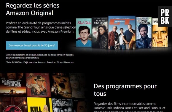 Amazon Prime Vidéo : le concurrent de Netflix débarque en France