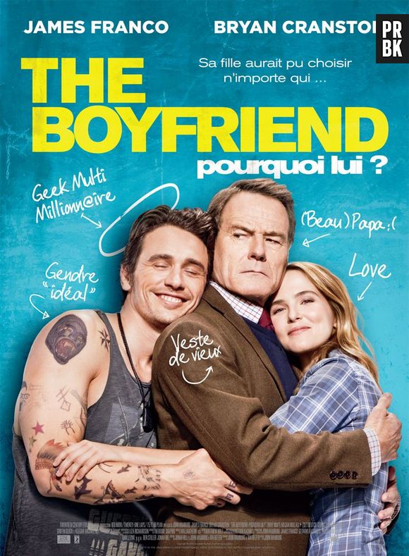 The Boyfriend - Pourquoi lui ? Bryan Cranston vs James Franco, face-à-face déjanté