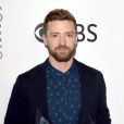 Justin Timberlake aux People's Choice Awards 2017 le 18 janvier