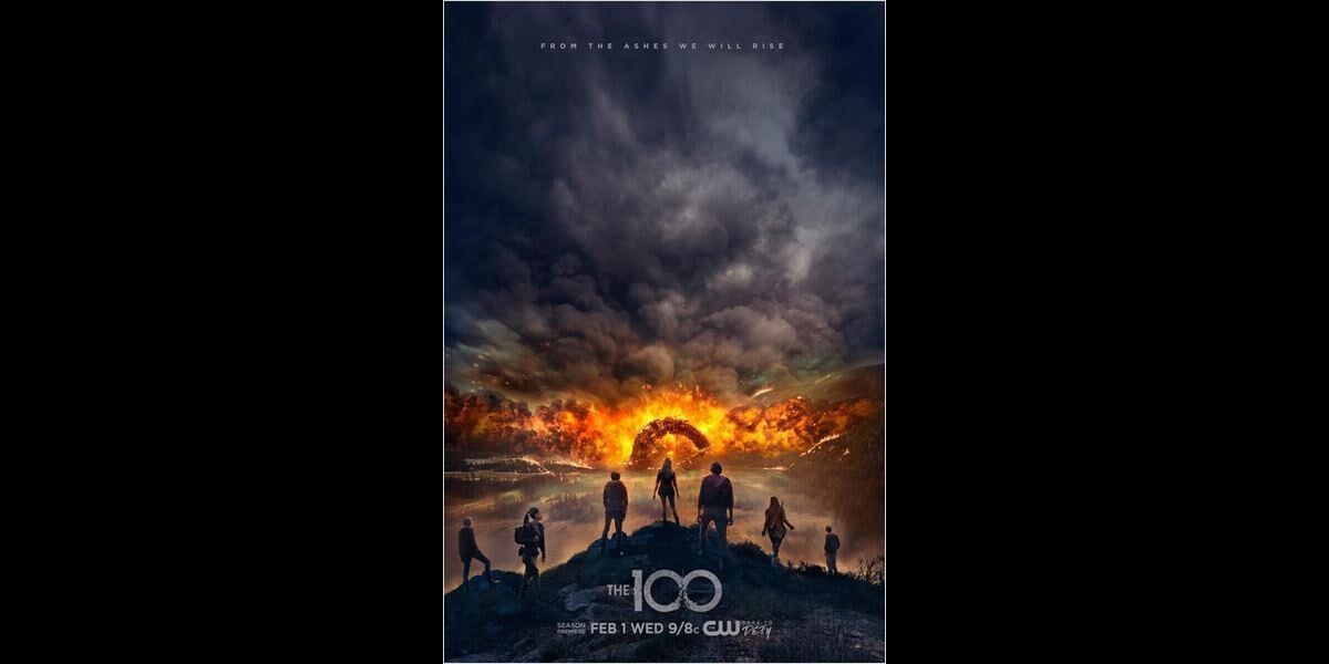 Photo : Les 100 saison 4 : l'affiche de la nouvelle saison dévoilée