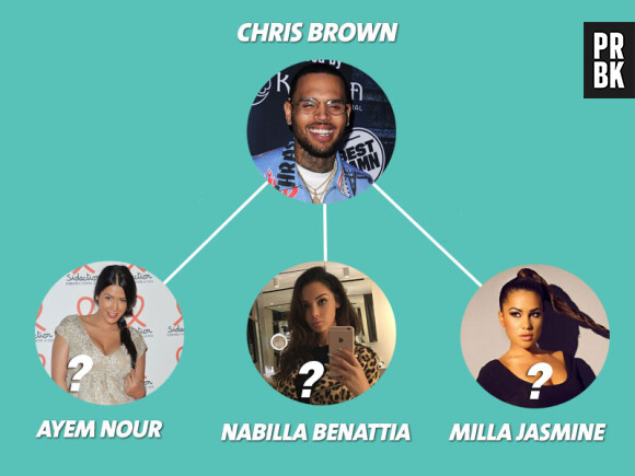 Ayem Nour, Nabilla Benattia et Milla Jasmine : une aventure avec Chris Brown ?