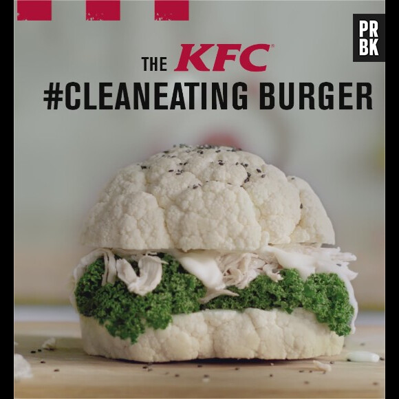 KFC lance le burger healthy au chou-fleur... ou presque