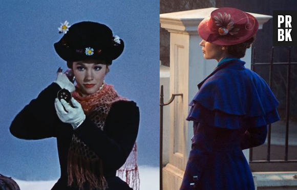 Mary Poppins : Julie Andrew et Emily Blunt