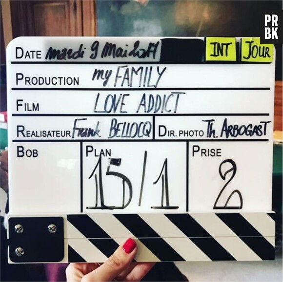 Kev Adams sur le tournage du film Love Addict