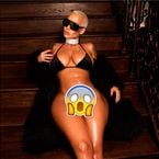 Amber Rose nue : sa photo inspire un challenge WTF