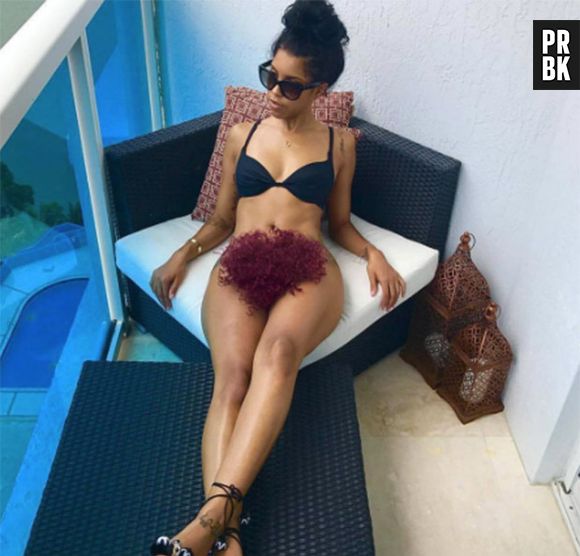 Amber Rose nue : sa photo inspire un challenge WTF