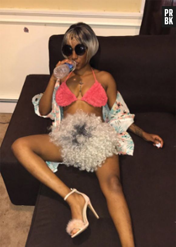 Amber Rose nue : sa photo inspire un challenge WTF