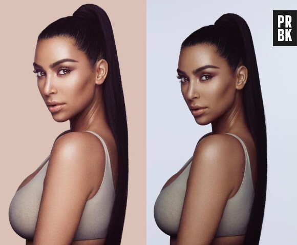 Kim Kardashian lance sa marque de maquillage KKW BEAUTY et reçoit déjà des critiques pour ses photos publicitaires !