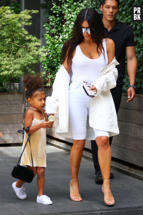 Kim Kardashian et sa fille North