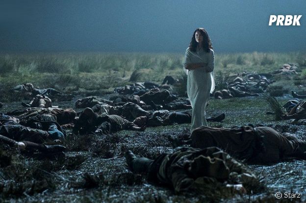 Outlander saison 3 : Claire sur une photo
