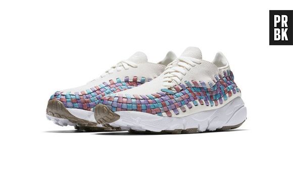Nike Air lance deux nouveaux modèles assez originaux : Nike WMNS Air Footscape Woven Beige/Multi et la Nike WMNS Air Footscape Woven Rose