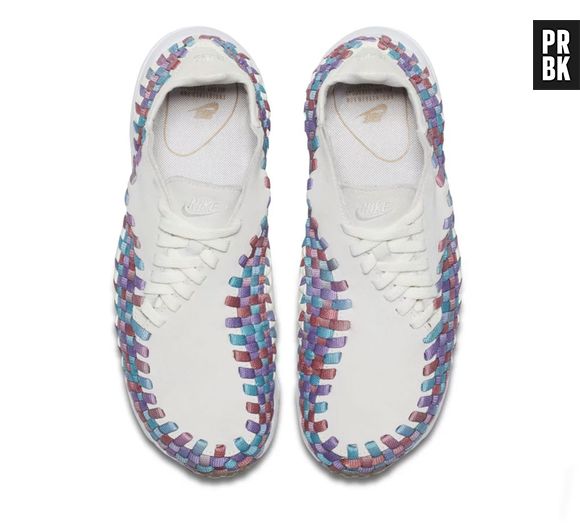 Nike Air lance deux nouveaux modèles assez originaux : Nike WMNS Air Footscape Woven Beige/Multi et la Nike WMNS Air Footscape Woven Rose