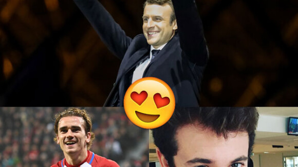 Antoine Griezmann et Hugo Clément battus au top 100 des mecs à adopter... par Emmanuel Macron !