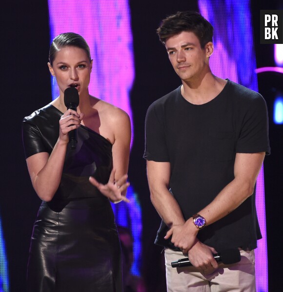 Melissa Benoist et Grant Gustin aux Teen Choice Awards le 13 août 2017