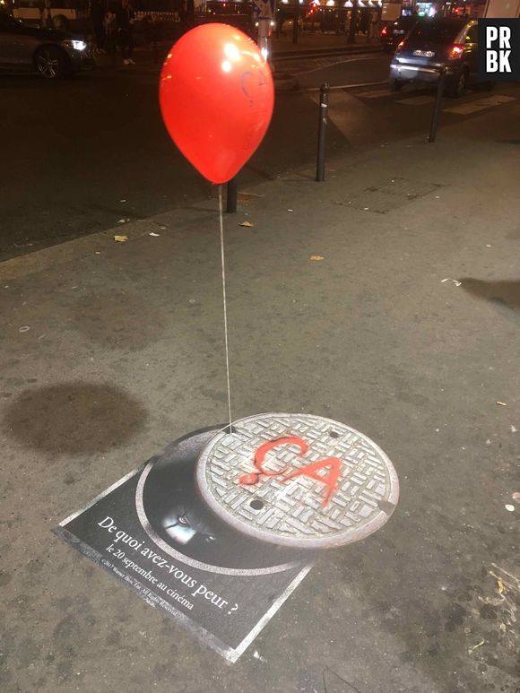 Ça : le clown envahit Paris pour la promo du film