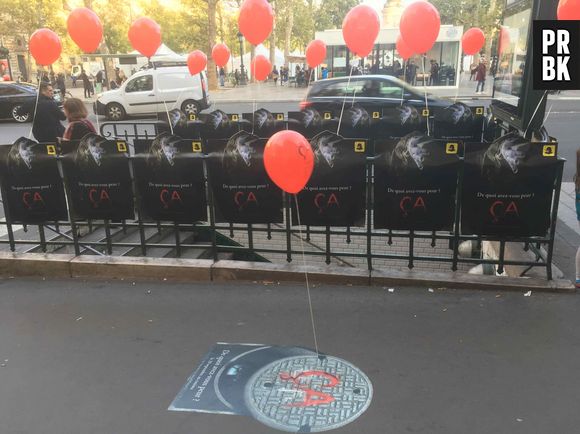 Ça : le clown envahit Paris pour la promo du film