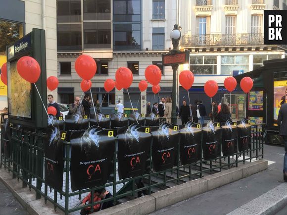 Ça : le clown envahit Paris pour la promo du film
