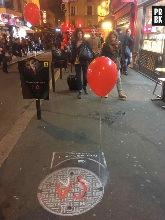 Ça : le clown envahit Paris pour la promo du film