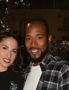 Charlotte Namura et son mari, Jean-Luc Guizonne à la soirée de lancement FIFA 18
