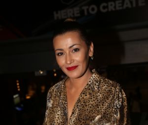 La belle Karima Charni à la soirée FIFA 18 au Cent Quatre le 25 septembre 2017