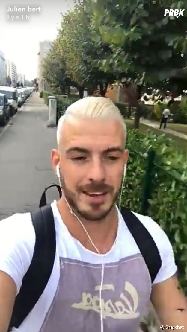 Julien Bert change de look
